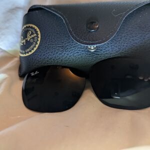 Ray-Ban Black Lenses with Case NOT SUNGLASSES